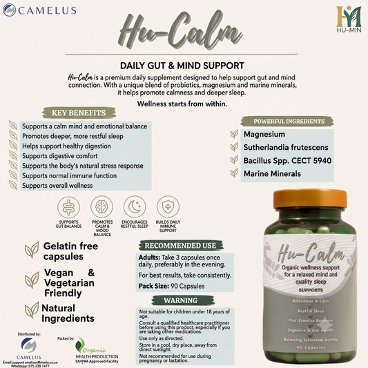 HuCalm Human Gut & Mind Supplement