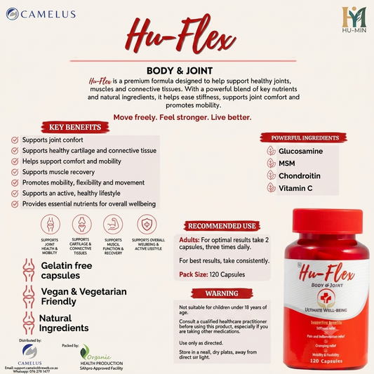 HuFlex Human Muscle & Joint Supplement