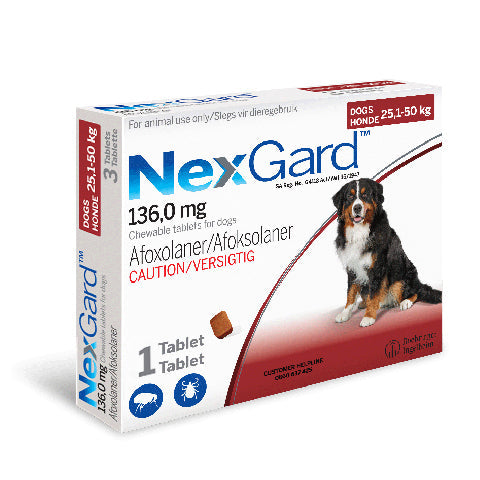 NexGard Chewables for Dogs | Monthly Flea & Tick Treatment