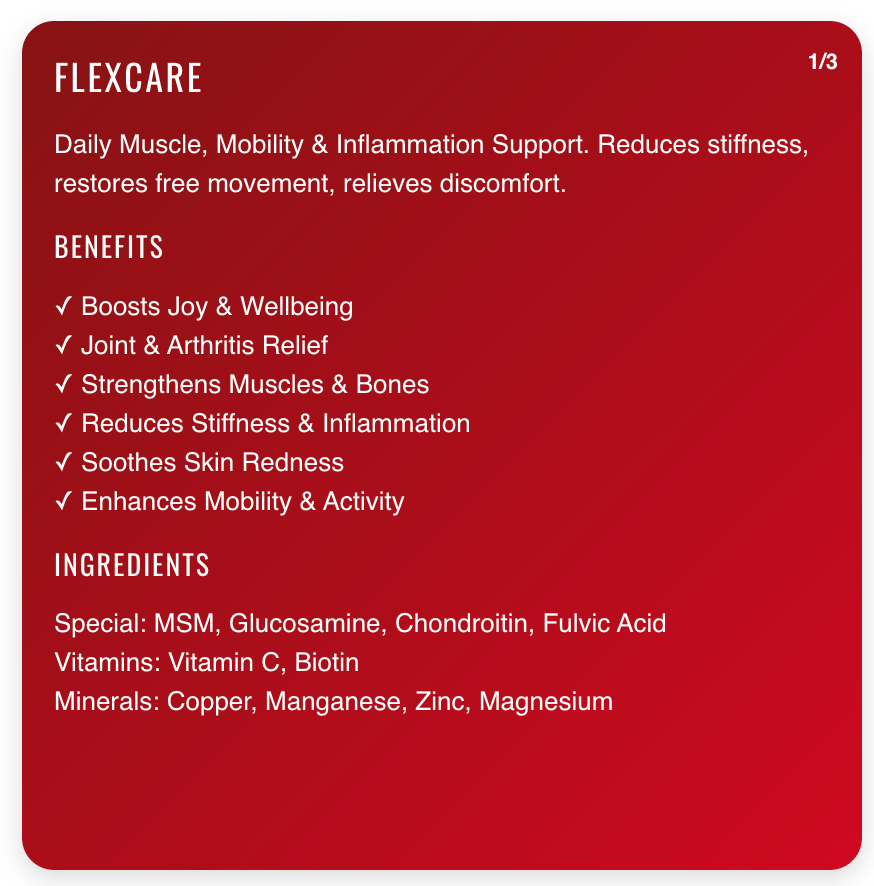Flexcare Joint Supplement