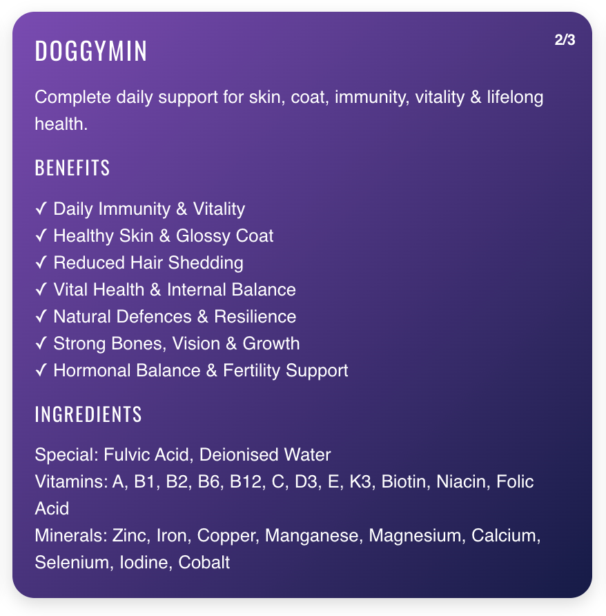 Doggymin Natural Vitamin & Mineral Supplement