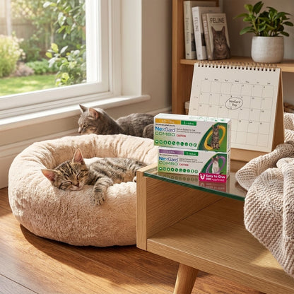 NexGard COMBO Spot-On for Cats | All-in-One Parasite Treatment