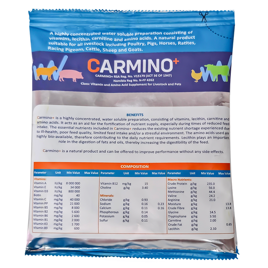 Carmino + Vitamins & Minerals 100g