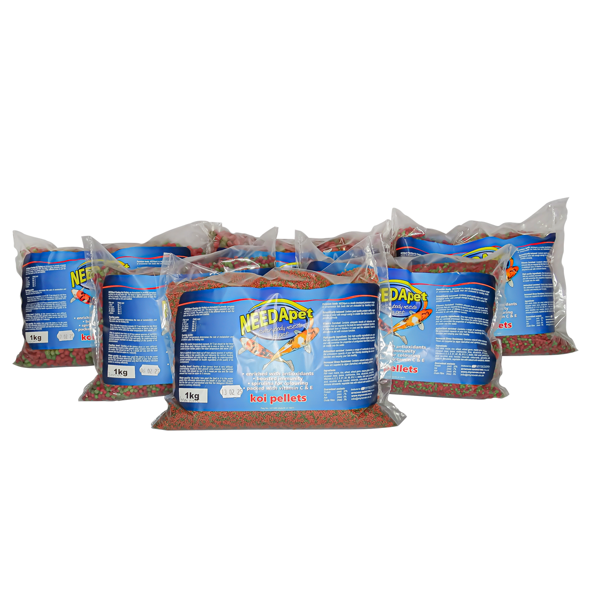 NEEDApet® Nutrition Koi Pellets 1kg - PetProvo - COPYRIGHT RESERVED - Images by BEFOUNDSTUDIO.co.za