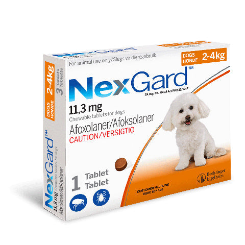 NexGard Chewables for Dogs | Monthly Flea & Tick Treatment