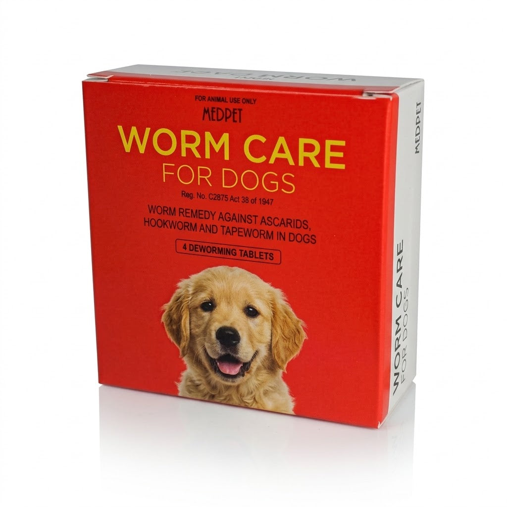 Deworming For Dogs  | Care Free Pets WORM CARE | Treats Ascarids, Hookworm, Tapeworm
